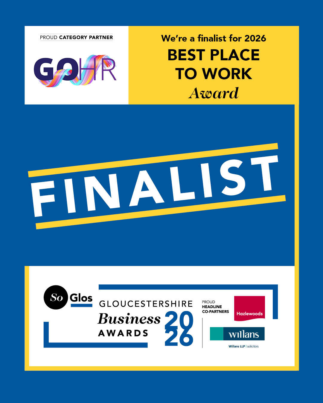 Soglos Business Awards 2026 - Best Place to Work finalist
