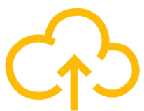 Cloud transformation icon